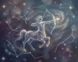 Strzelec celuje w gwiazdy, symbolizując ambicje i możliwości w pracy. Horoskop podpowiada, że to dobry czas na rozwój zawodowy.