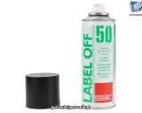 Spray "LABEL OFF" do usuwania kleju po naklejce z plastiku. Skuteczny sposób na pozbycie się resztek kleju.