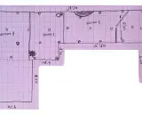 Plano de riego detallado por sectores, con medidas y puntos de instalación.