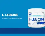 Leucyna co to? Suplement diety L-Leucyna zwiększa wydajność mięśni. Opakowanie 200 kapsułek.