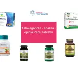 Suplementy z ashwagandhą, które pomagają w obniżeniu kortyzolu i redukcji stresu.