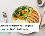 Talerz z grillowanym kurczakiem, ryżem i warzywami. Idealny posiłek na dieta niskotłuszczowa.