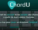 Trouver les accords d'une chanson est facile avec ChordU. Extrayez les accords et paroles de vidéos Youtube pour jouer en écoutant l'original.