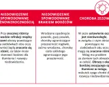 Niedowidzenie u niemowlaka może wynikać z różnic w wadzie refrakcji, braku bodźców lub zeza. Jedno oczko może widzieć gorzej.