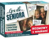 Gra "Rozmowy z wnukami" to zestaw zagadek dla seniorów do druku, które łączą zabawę z ćwiczeniem umysłu.