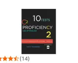 Okładka książki "10 Tests Proficiency Use of English" dla poziomu C2. Pomoc w przygotowaniu do egzaminu CPE.