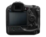 Tył profesjonalnego aparatu r3 canon z ekranem LCD, wizjerem i licznymi przyciskami sterującymi.