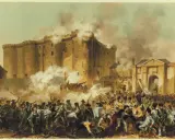 Sturm auf die Bastille, ein Schlüsselereignis, das den Beginn der Französischen Revolution markiert.