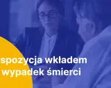 Kobieta i mężczyzna rozmawiają o dyspozycji wkładem po śmierci. Czy to oznacza podatek?