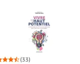 L'image montre la couverture d'un livre sur le cerveau hpi, avec une ampoule stylisée contenant un cerveau et des symboles d'idées.