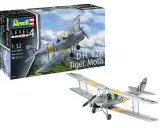 Revell Bausatz des D.H. 82A Tiger Moth Flugzeugs im Maßstab 1:32. Ein detailliertes Modell für Bastler.