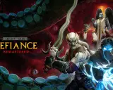 Postacie z Legacy of Kain: Defiance Remastered, w tym Kain i Raziel, walczą z mrocznymi siłami.