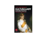Portret Ottona von Bismarcka na okładce książki "Kulturkampf. Discorsi Politici". Dowiadujemy się tu, kulturkampf co to.