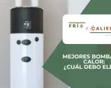 Un moderno sistema de bomba de calor, ideal para conocer los distintos tipos de bombas de calor y elegir la mejor opción.
