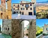 Pienza, borgo medievale, tra vicoli in pietra, piazze storiche e panorami mozzafiato sulla Val d'Orcia.