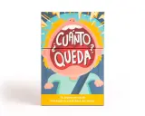 Caja de juegos para el coche de niños con un dibujo de una cara gritando "¿Cuánto queda?". ¡50 juegos para que el viaje pase volando!