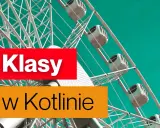 Klasy w Kotlinie – jak budować je w Kotlinie? Koło widokowe w tle.