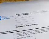 Formularz zgłoszenia wodnoprawnego Państwowego Gospodarstwa Wodnego Wody Polskie.