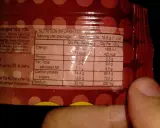 Jeden lizak Chupa Chups (16.8 g) ma 71 kcal. Tabela wartości odżywczych pokazuje, ile kcal ma lizak Chupa Chups.