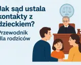 Sąd ustala kontakty z dzieckiem. Przewodnik dla rodziców, gdy pojawiają się przesłanki do ograniczenia kontaktów.
