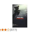 Copertina del libro "Il presagio" di Anne Holt, con un orsacchiotto inquietante. Un'aggiunta alla serie di anne holt libri in ordine cronologico.