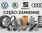 Części zamienne do aut marek VW, Skoda, Seat, Audi: koło, pasek, tarcza hamulcowa, filtry, amortyzatory.