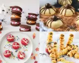 Galletas de monstruo, arañas y momias: ¡faciles comida Halloween niños! Perfectas para una fiesta espeluznante.