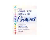 Boken "The Complete Guide to Chakras" visar en färgstark illustration av 12 chakran, redo att aktiveras för balans och helande.