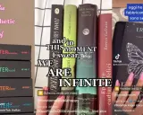 Una pila di libri young adults, tra cui la serie "After" e "Fabbricante di lacrime", ispira storie infinite.
