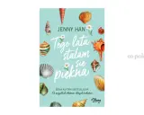 Okładka książki Jenny Han "Tego lata stałam się piękna" z motywem muszelek.