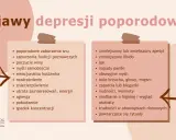 Objawy depresji poporodowej: zaburzenia snu, poczucie winy, lęk, napady paniki, trudności z koncentracją. Dowiedz się więcej.