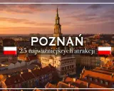 Poznań: 25 najpiękniejszych atrakcji na weekend. Widok na Stare Miasto o zachodzie słońca.