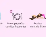 Consejos para la semana 36 de embarazo: cuidar alimentación, comer frecuente, ejercicio y preparar todo.