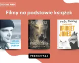 Trzy okładki książek: "Lot nad kukułczym gniazdem", "Miecz przeznaczenia" i "Dziennik Bridget Jones", które doczekały się ekranizacji.