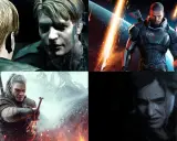 Geralt, Shepard, Ellie i James Sunderland – bohaterowie gier z najlepszą fabułą, którzy wciągają gracza w swoje historie.