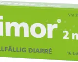 Dimor 2 mg loperamid för tillfällig diarré. Bra mat vid diarré är viktigt, men ibland behövs medicin.