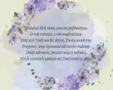 Wstajesz dziś piękniejsza, mądrzejsza. Przyjmij nieoklepane życzenia urodzinowe: zdrowia, miłości i uśmiechu.