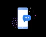 Telefon z ikoną czatu. Dowiedz się, jak wyłączyć pocztę głosową, aby uniknąć niechcianych wiadomości.