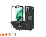 Wytrzymałe etui na telefon Redmi 10 z pierścieniem i szkłem ochronnym. Idealne dla aktywnych!