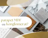 Wybór materiału na parapet: MDF czy konglomerat? Próbki różnych wykończeń okiennych.