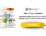 Dwa opakowania suplementów diety z kwasem foliowym: Folian 800 i Fully Active Folate 400.