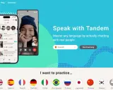 Aplikacja do nauki mówienia po angielsku Tandem pozwala na rozmowy z native speakerami. Wybierz język i zacznij naukę!
