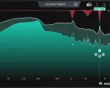 Analyse spectrale pour le mastering EQ. Courbes de fréquences et cibles affichées.