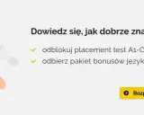 Dziewczyna słucha, by dowiedzieć się, jak dobrze zna angielski. Testy maturalne i bonusy językowe czekają.