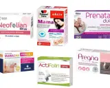 Suplementy diety z kwasem foliowym dla kobiet w ciąży: Neofolian, Doppel Herz Mama Premium, Prenatal Duo, MAMADHA PREMIUM+, ActiFolin, Pregna Plus.