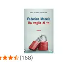 Copertina del libro "Ho voglia di te" di Federico Moccia, con due lucchetti rossi uniti. Un altro dei suoi libri, amato dai fan.
