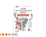 Livre "L'enfant à Haut Potentiel Intellectuel Décrypté" illustrant des enfants surdoués apprenant et s'épanouissant.