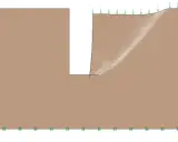 Simulación de estabilidad de talud, mostrando la falla de una zanja bajo carga.