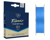 Niebieska, 8-żyłkowa plecionka Dragon Fishmaker 8X HPPE na szpulce. Idealna do łowienia, jak smok!