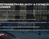 Zatrzymanie prawa jazdy a cofnięcie uprawnień – czy po zabraniu prawa jazdy trzeba robić kurs? Informacje o różnicach i odzyskiwaniu uprawnień.